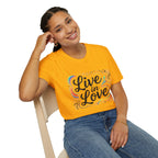 Live in Love Inspirational T-Shirt