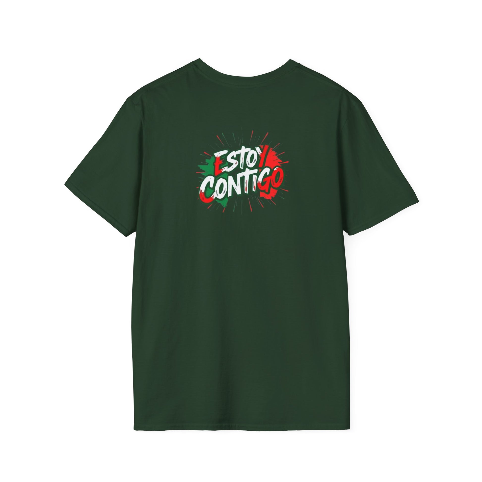 Unisex Softstyle T-Shirt - Mexicans Are Great Americans | Bilingual Pride Tee