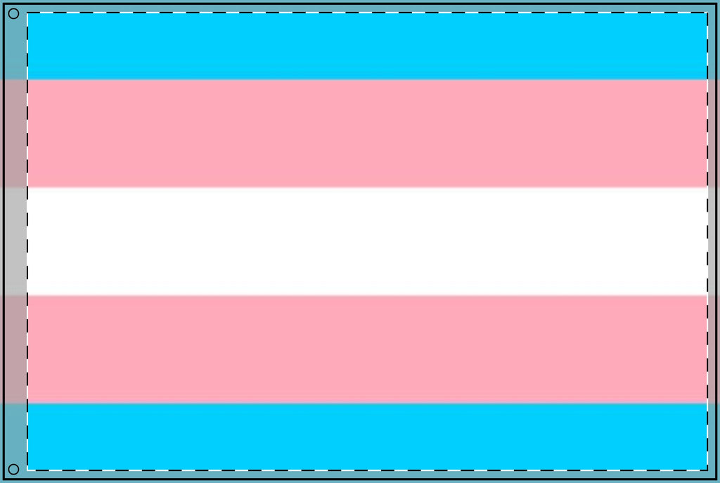 Transgender Pride Double-Sided Flag - Celebrate Inclusivity and Diversity
