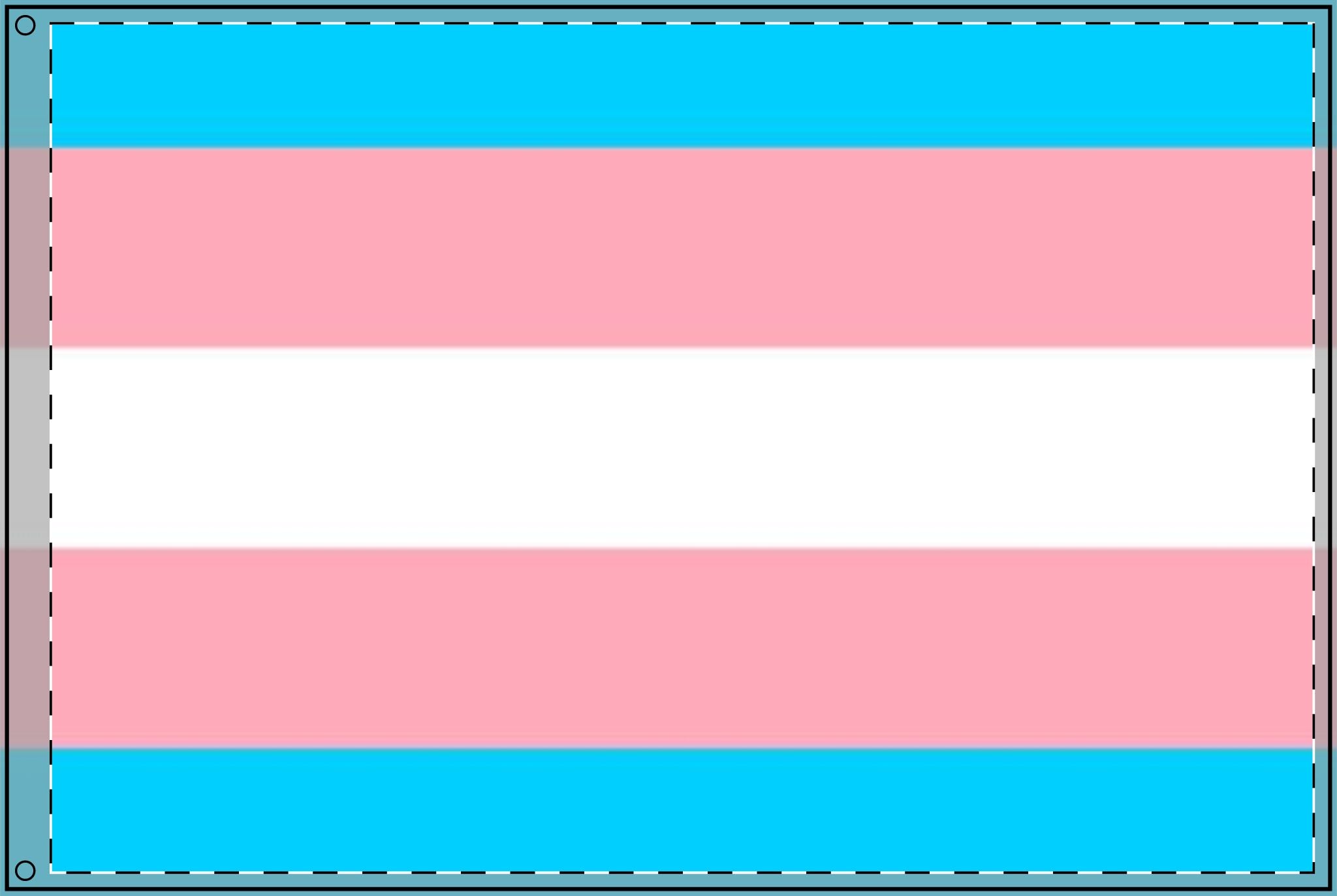 Transgender Pride Double-Sided Flag - Celebrate Inclusivity and Diversity