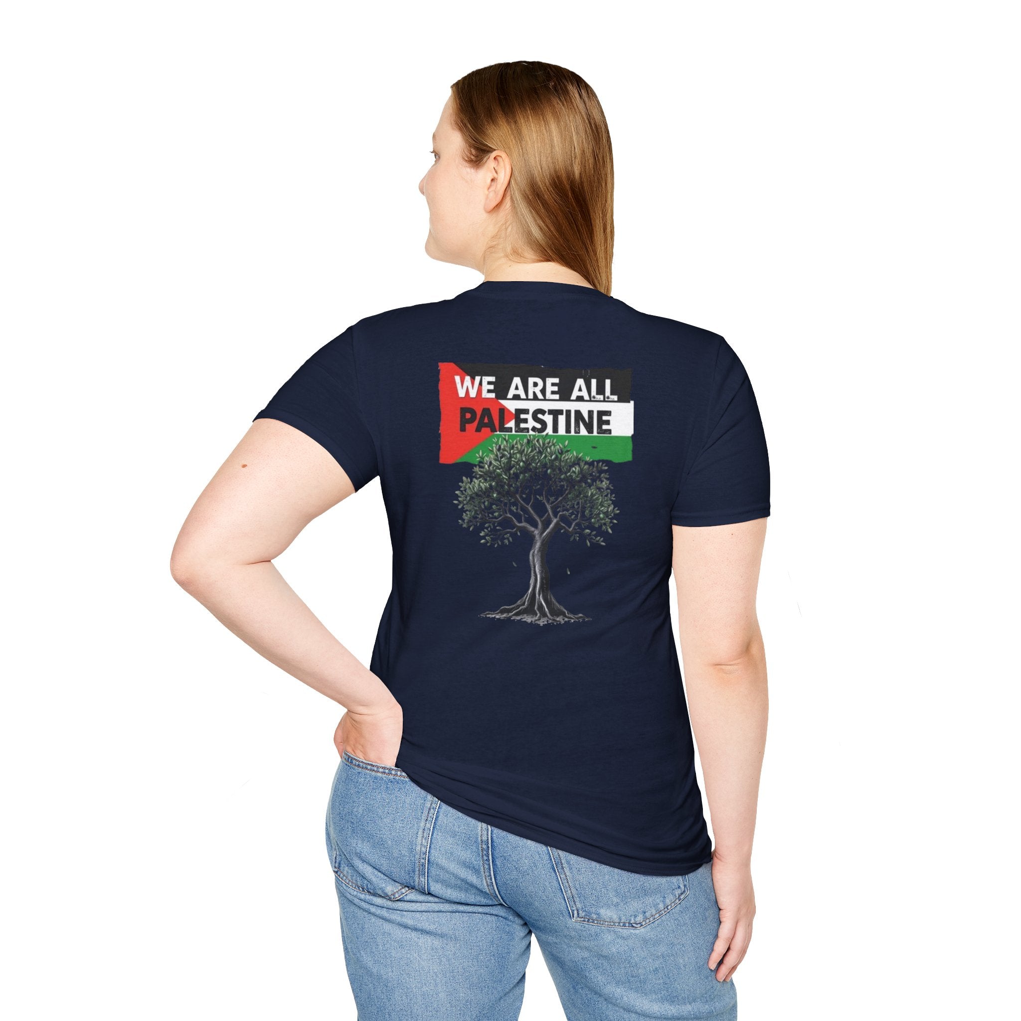 Stand with Gaza & We Are All Palestine Graphic Tee