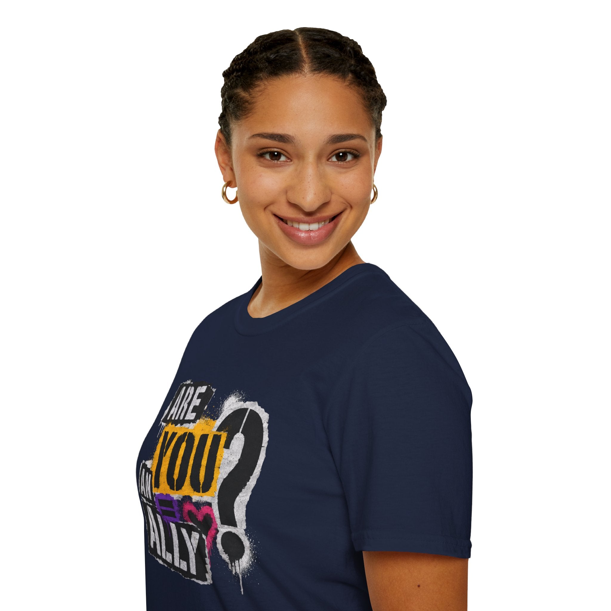 Are You An Ally? Graphic T‑Shirt — Pride & Allyship Tee