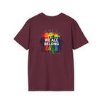 Nothing Makes You An Expert On Skin You Don't Live In' Statement Tee - Inclusive Rainbow Design