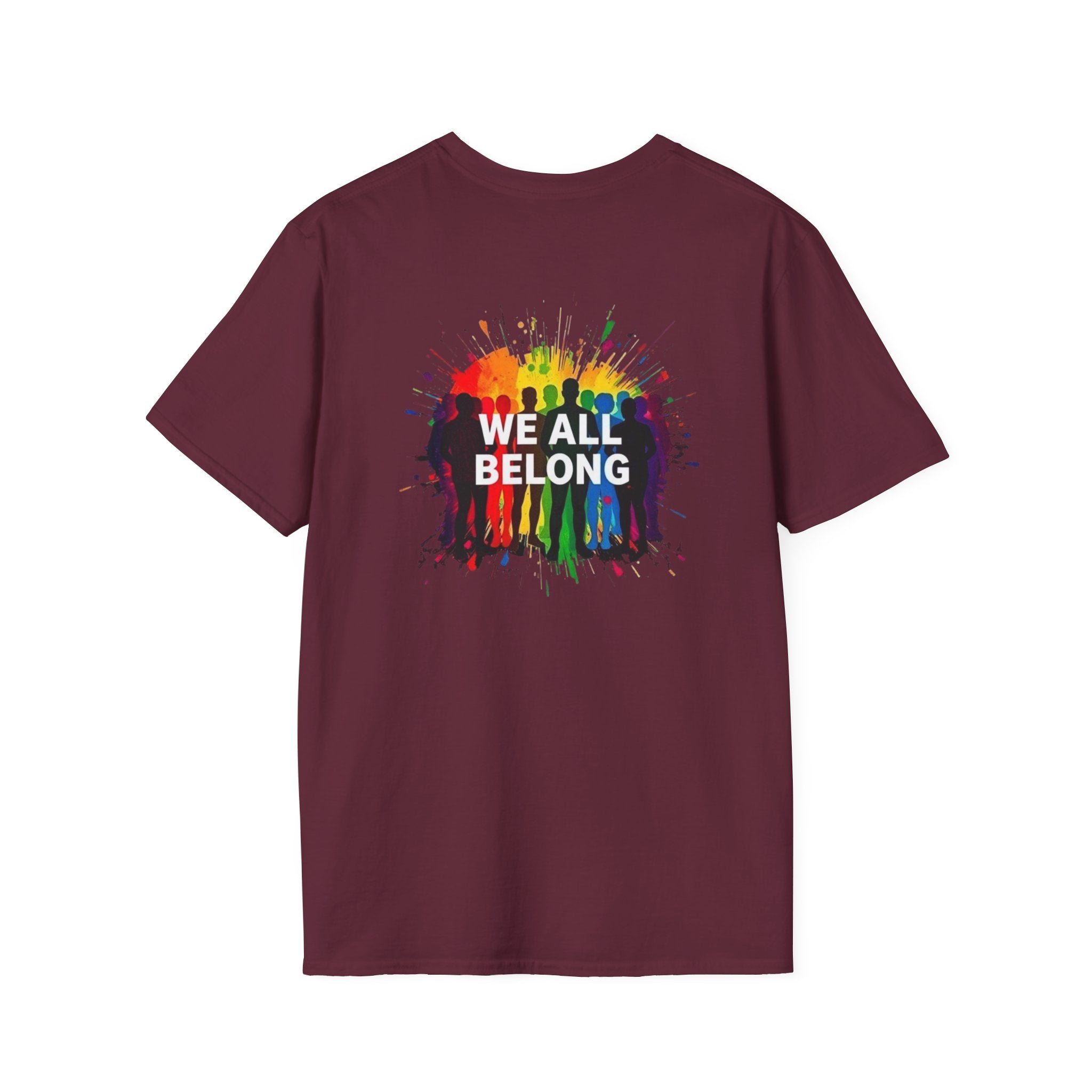 Nothing Makes You An Expert On Skin You Don't Live In' Statement Tee - Inclusive Rainbow Design