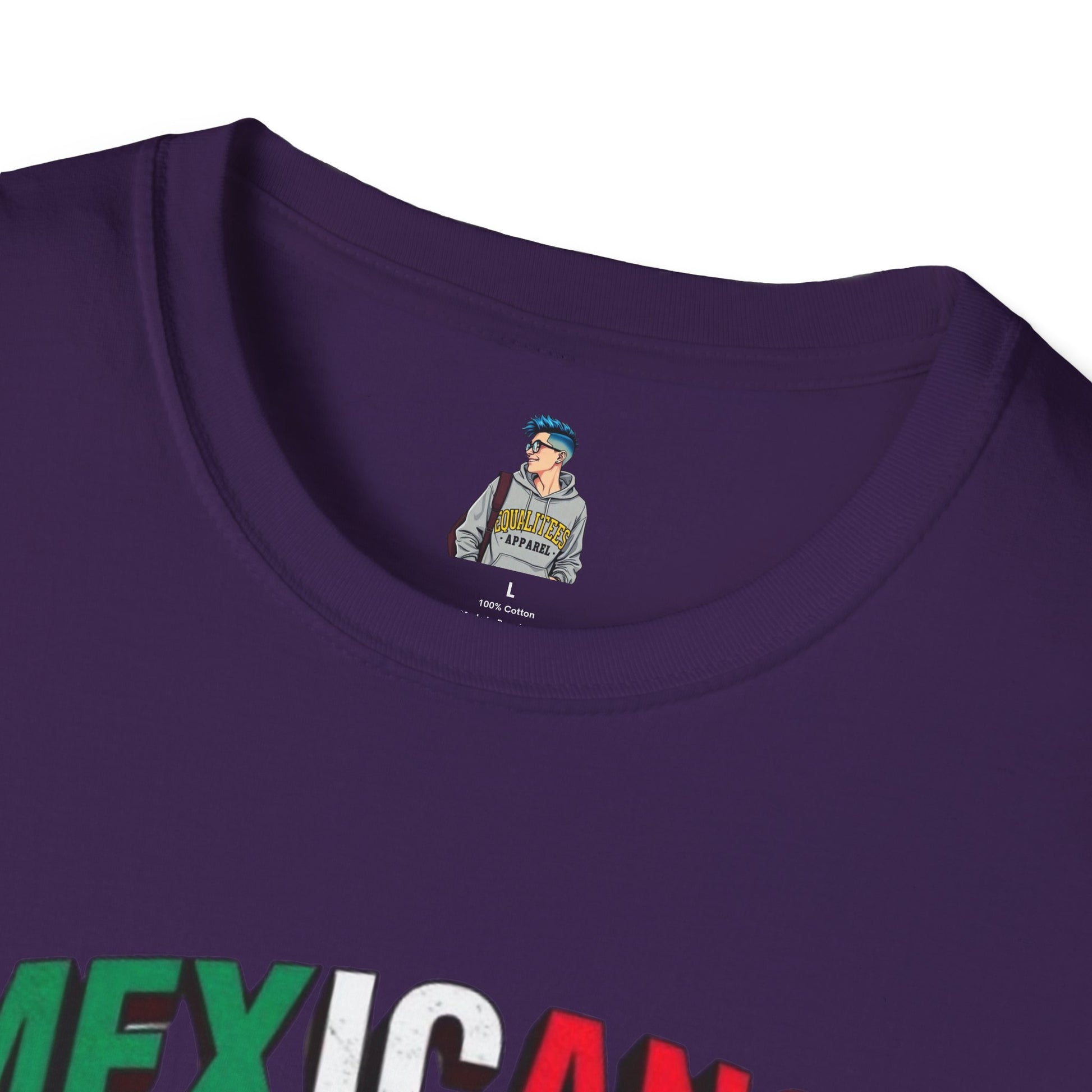 Unisex Softstyle T-Shirt - Mexicans Are Great Americans | Bilingual Pride Tee