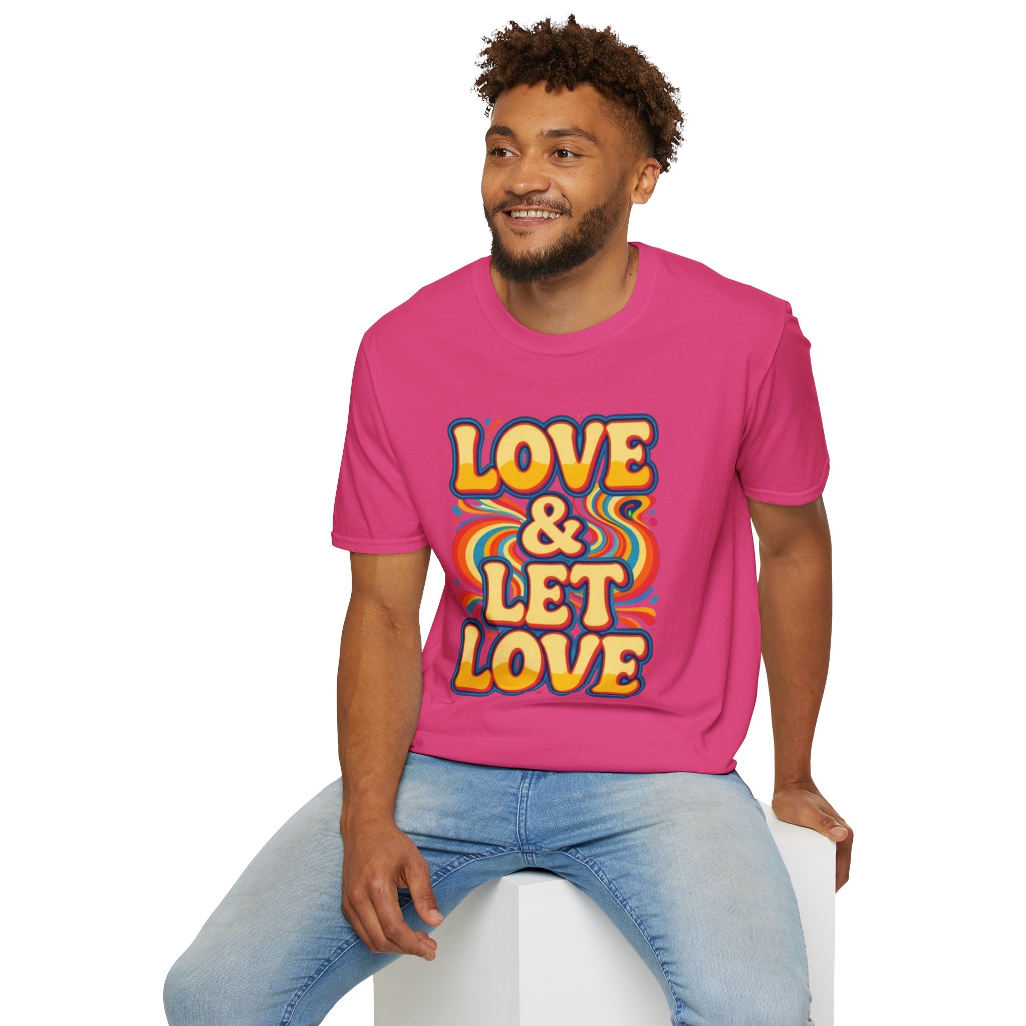 Love & Let Love Retro T-Shirt