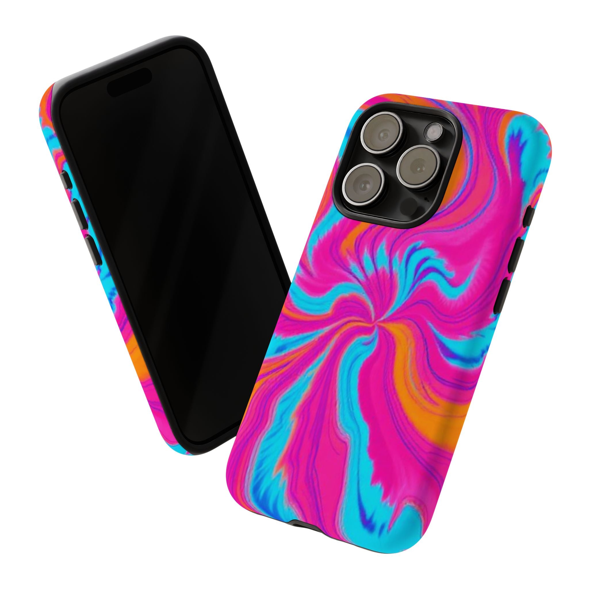 Psychedelic Swirl Tough Phone Case for iPhone