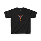 Colorful Fractal Giraffe Kids Heavy Cotton™ Tee