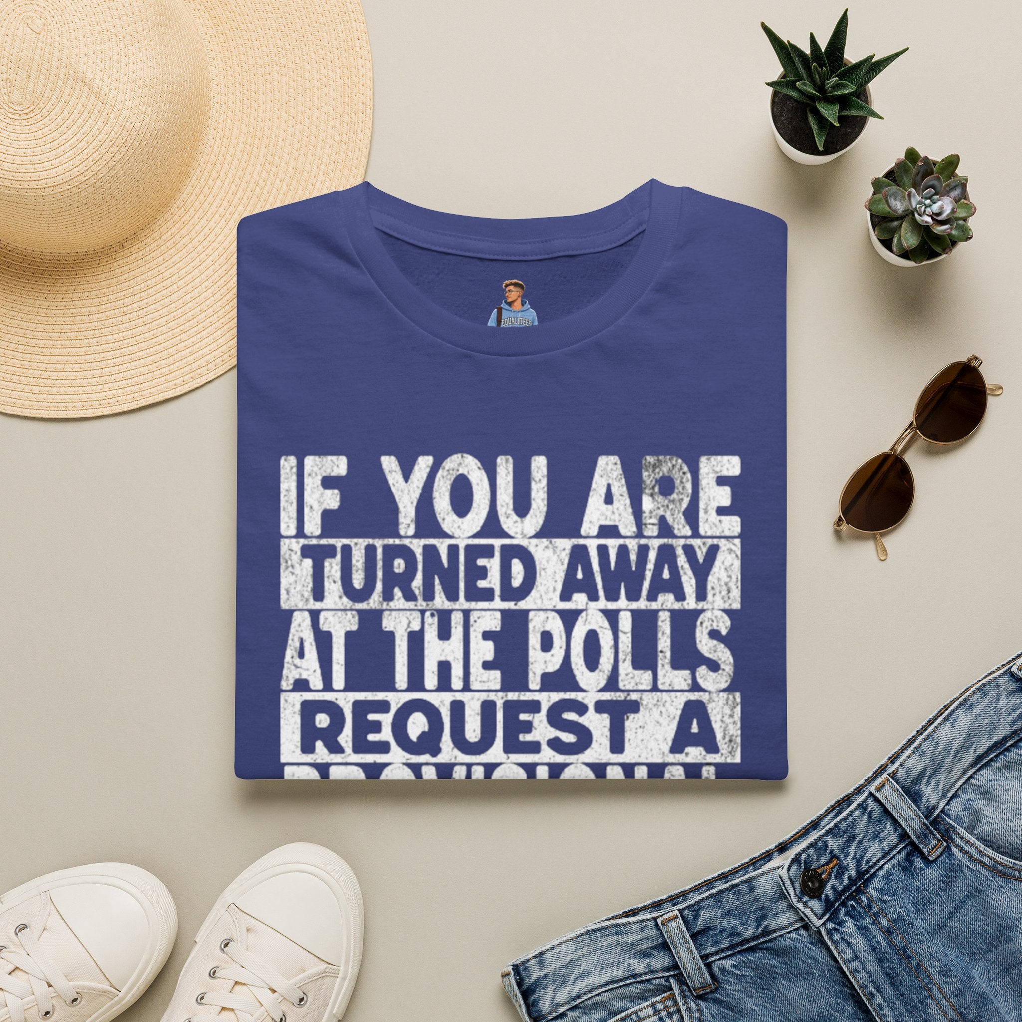 Know Your Rights Voter English T-Shirt