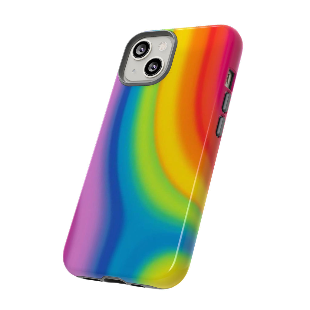 Rainbow Swirl Tough Phone Case for iPhone