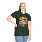 I Am Fucking Delightful T-Shirt - Bold Rainbow Self-Love Graphic Tee