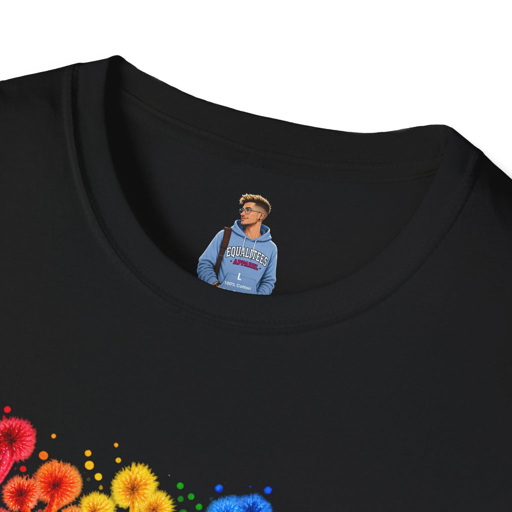 Pride Tree Las Vegas White Text T-shirt
