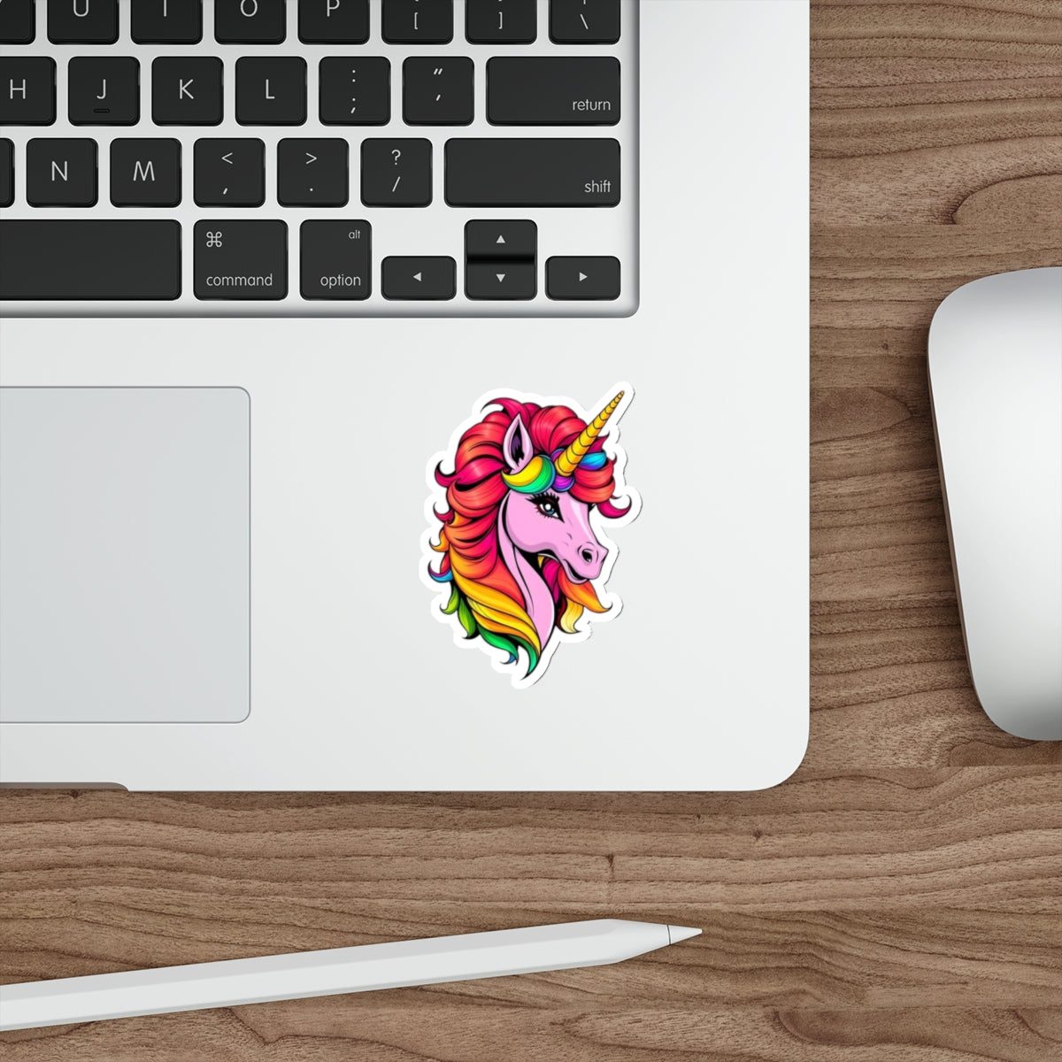 Die-Cut Stickers - Pink Unicorn