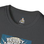 Uncle Sam in disbelief Really, America? Unisex softstyle T-Shirt