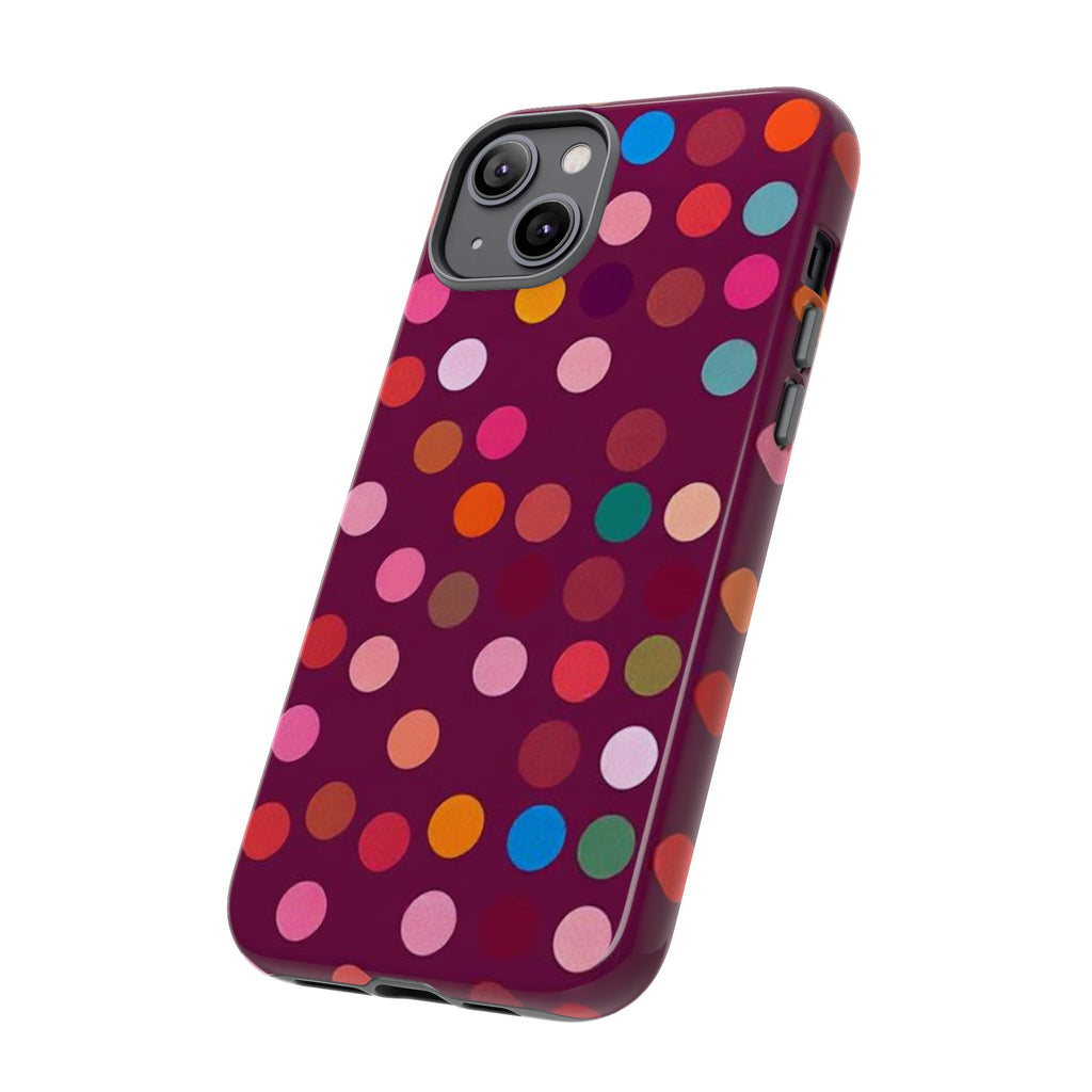 Polka Dot Tough Case for iPhone