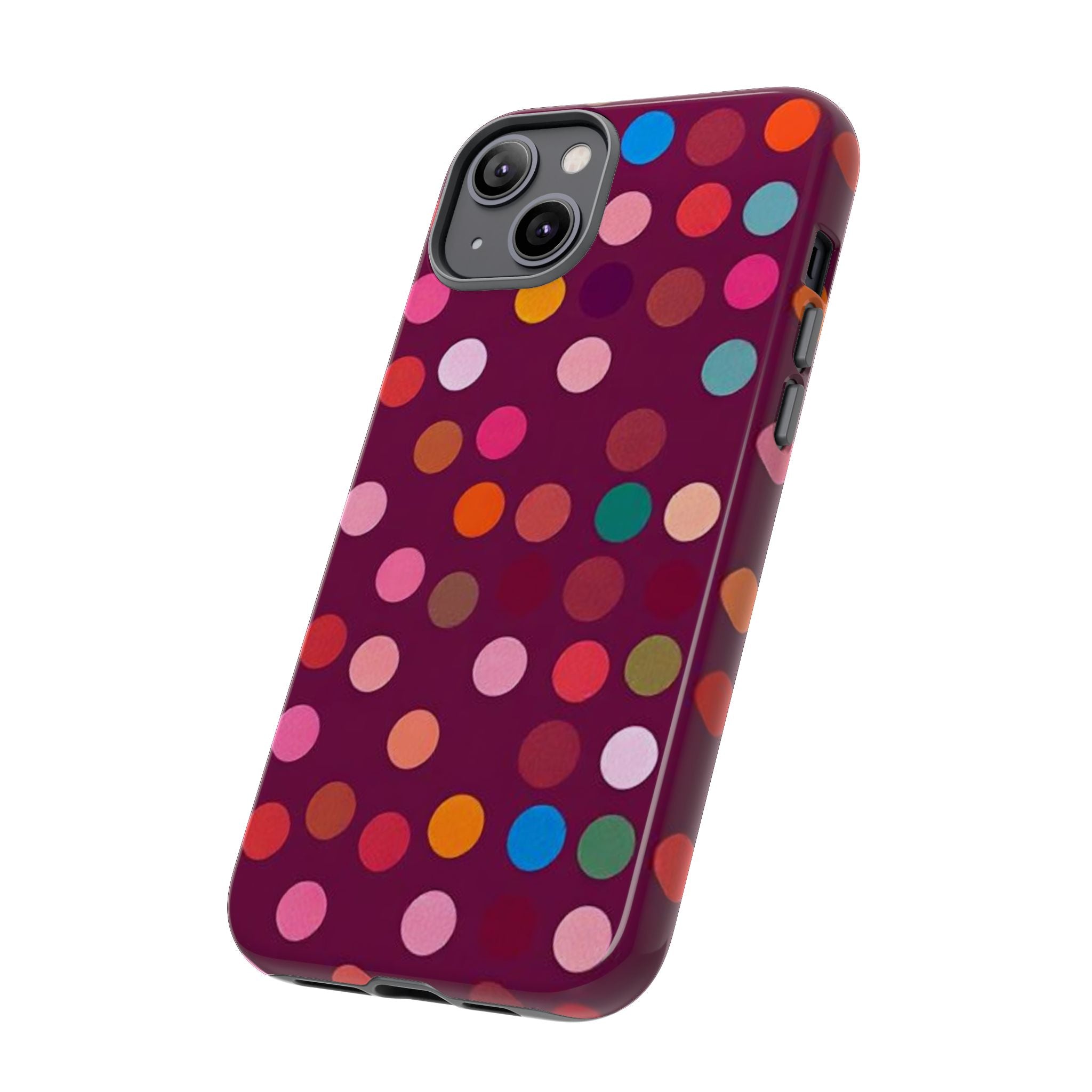 Polka Dot Tough Case for iPhone