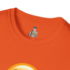 Unisex Softstyle T-Shirt with Eye Roll Emoji | Casual Graphic Tee for Everyday Humor