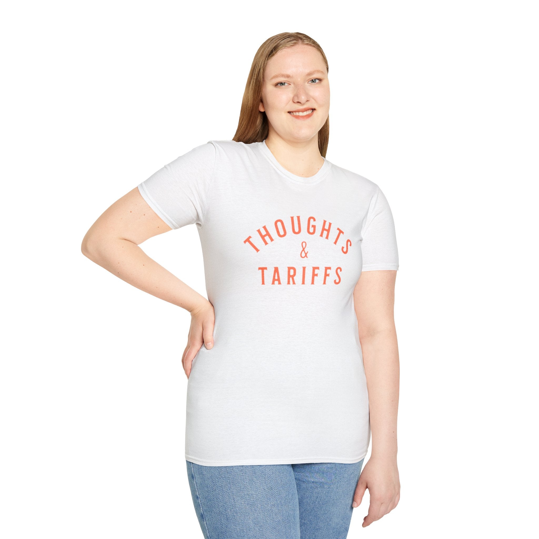 Thoughts & Tariffs Softstyle Unisex T-Shirt