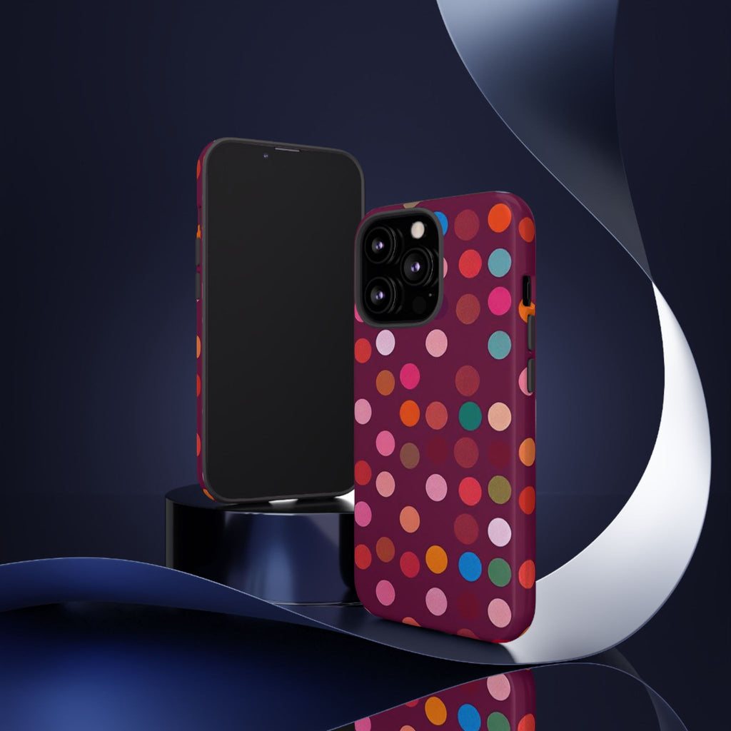 Polka Dot Tough Case for iPhone