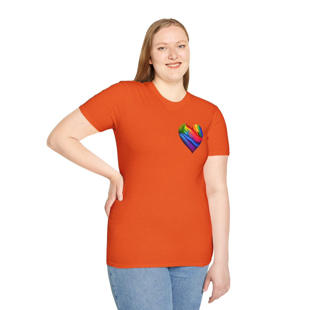 Pride Heart Design T-shirt