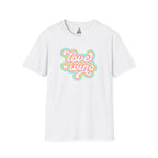 Love Wins Unisex Softstyle T-Shirt - Positive Vibes for Pride and Everyday Wear