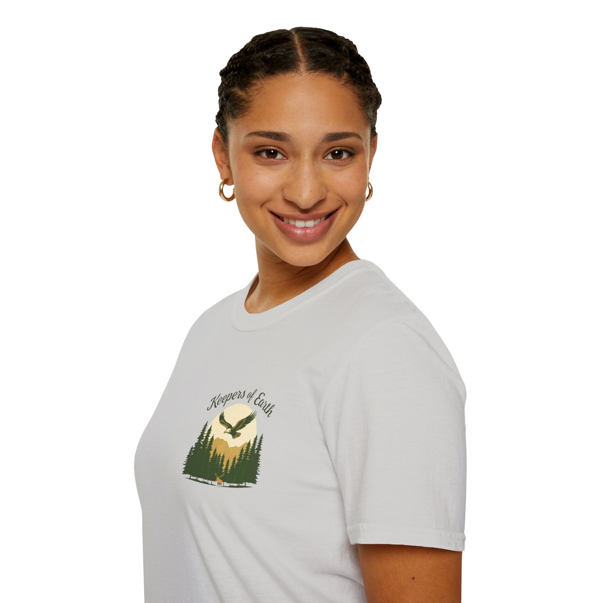 Keepers of the Earth Eagle and Elk T-shirt