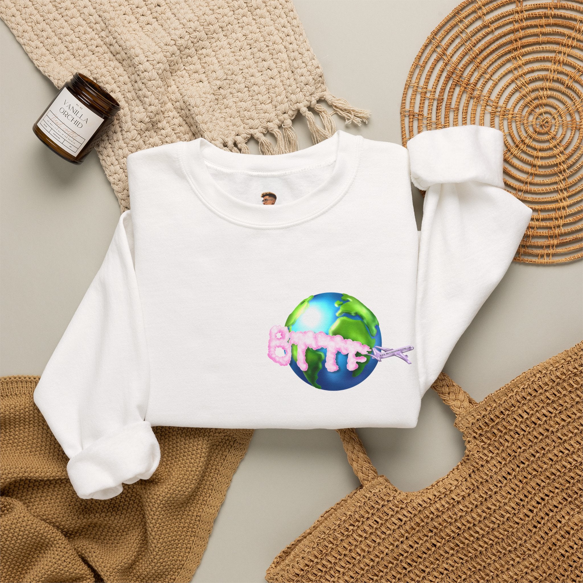 BTTF - Black Trans Travel Fund Unisex Crewneck Sweatshirt