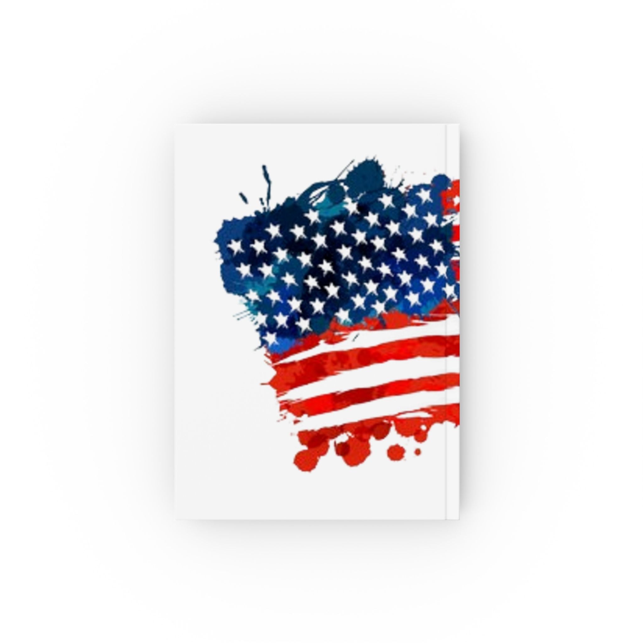 Patriotic Water Color Design Hard Backed Journal - Perfect for Gifts, Journaling, and Celebrations