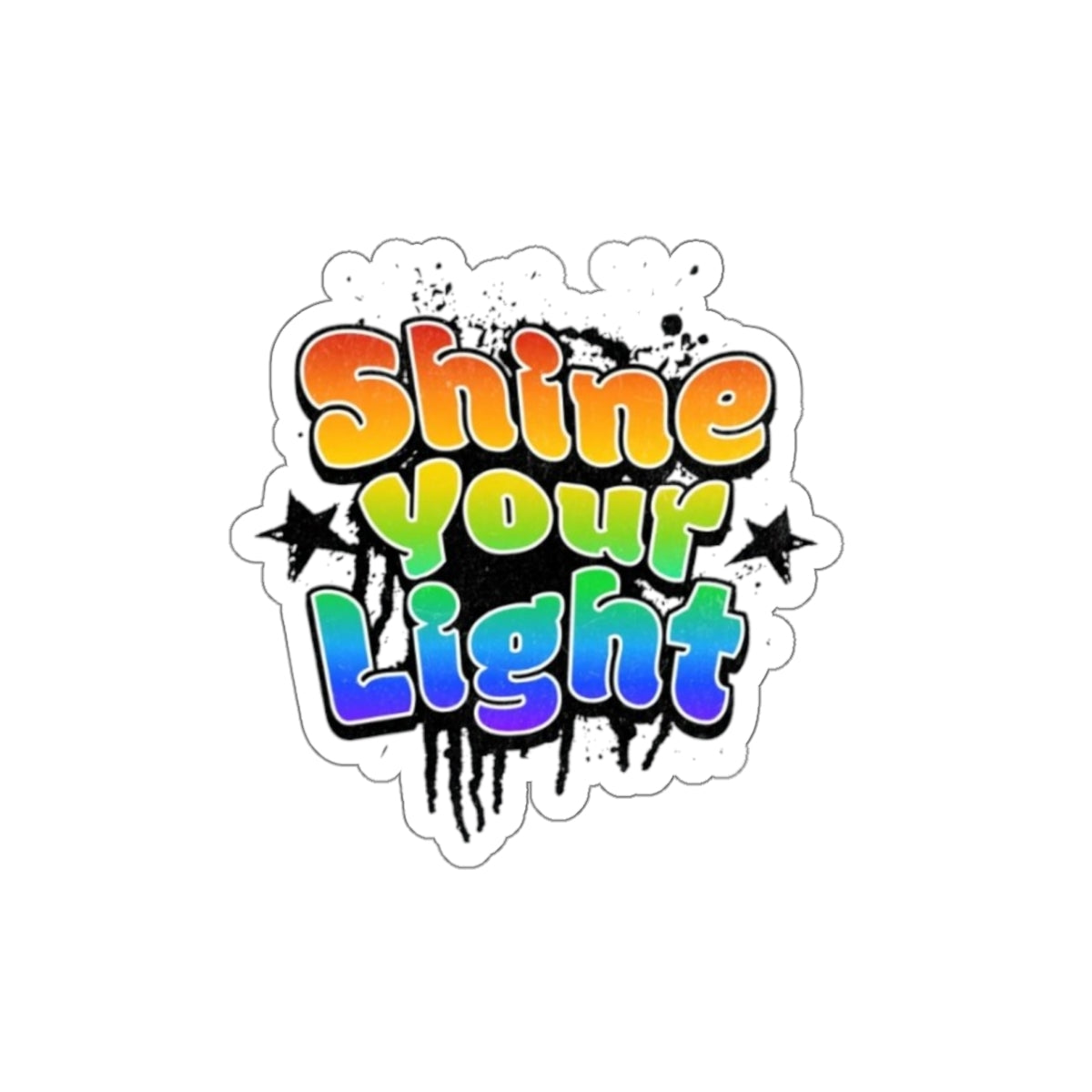 Die-Cut Stickers - Shine Your Light