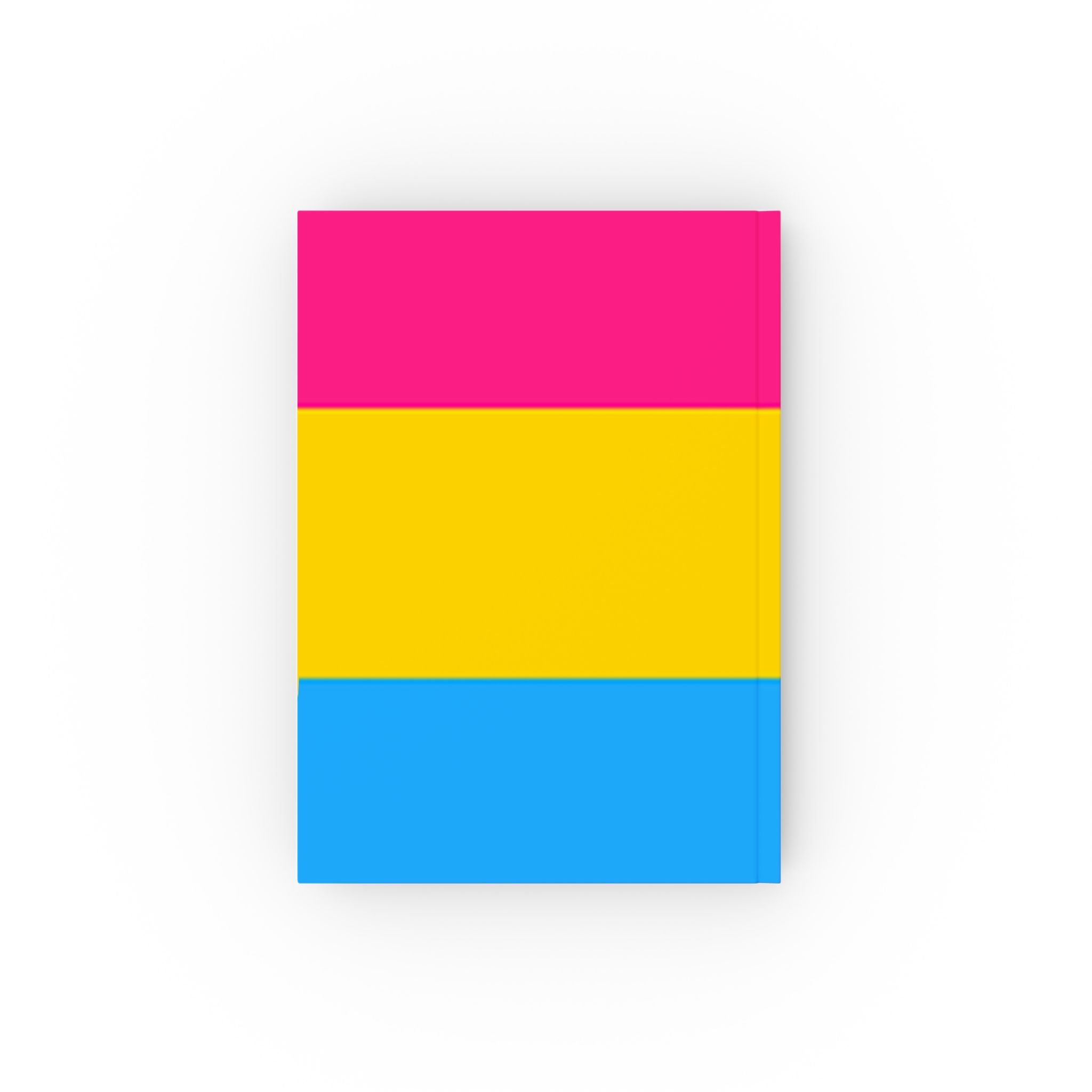 Pansexual Pride Hard Backed Journal - Perfect for Gifts, Journaling, and Celebrations