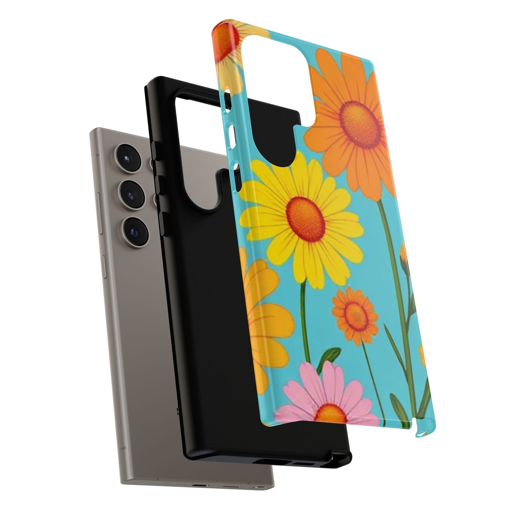 Floral Daisy Tough Case for Android