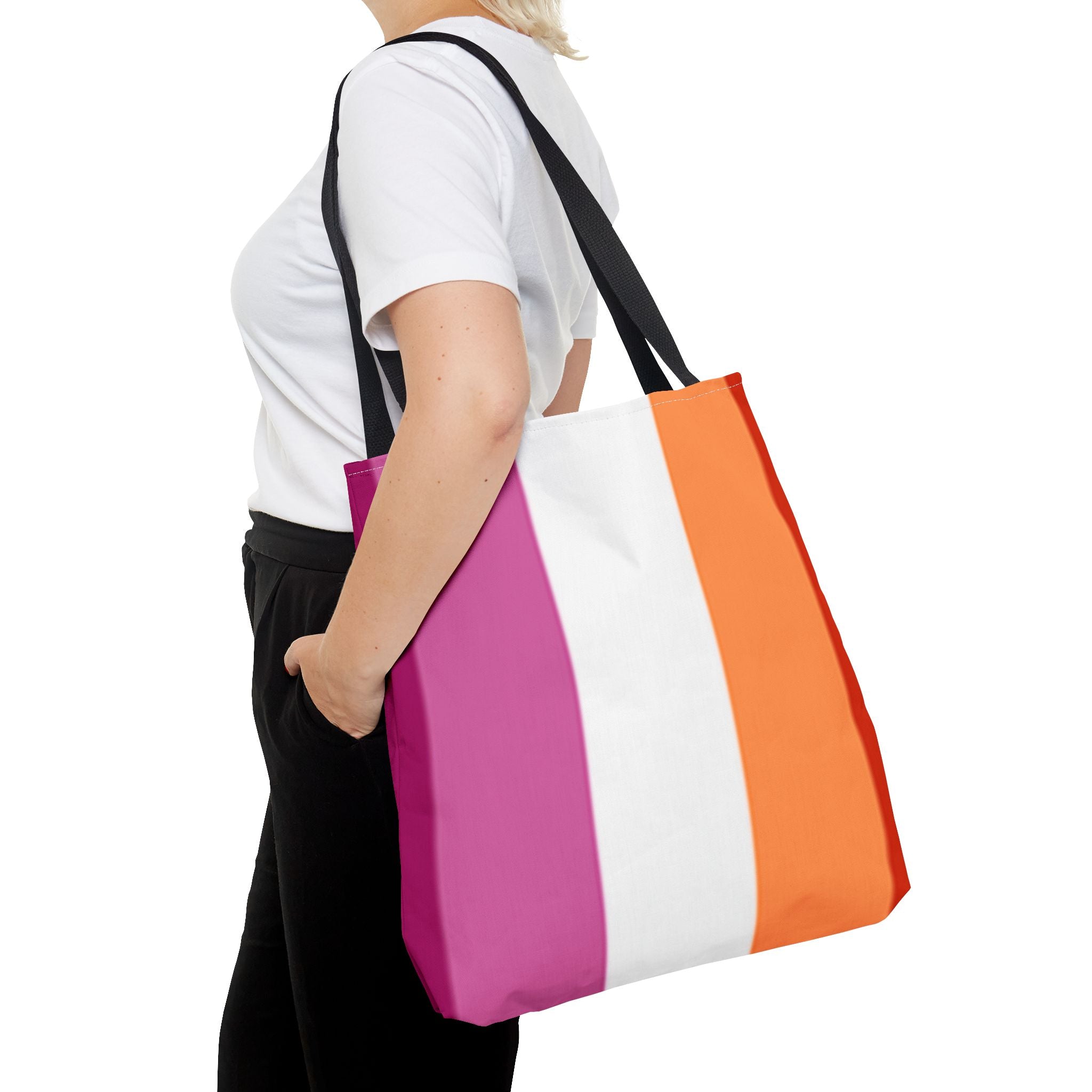 Lesbian Pride Flag Tote Bag