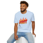 #HOT T-Shirt – Trendy Hashtag Fire Design