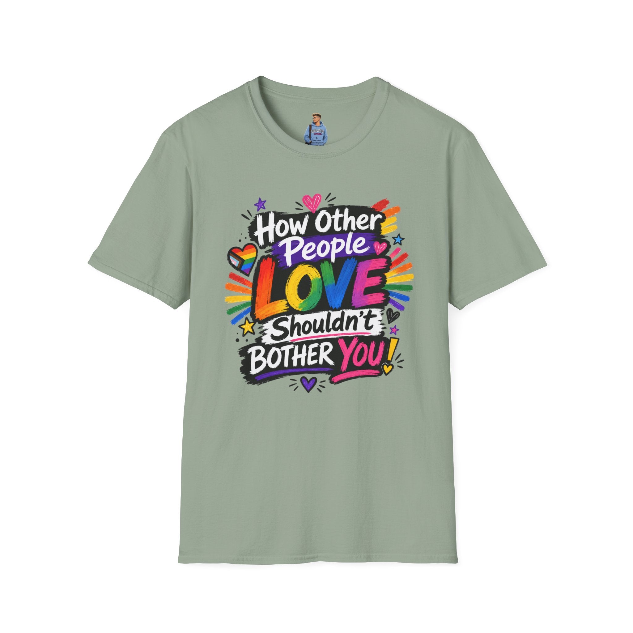 How Other People Love Rainbow T-Shirt — Inspirational LGBTQ+ Pride Tee