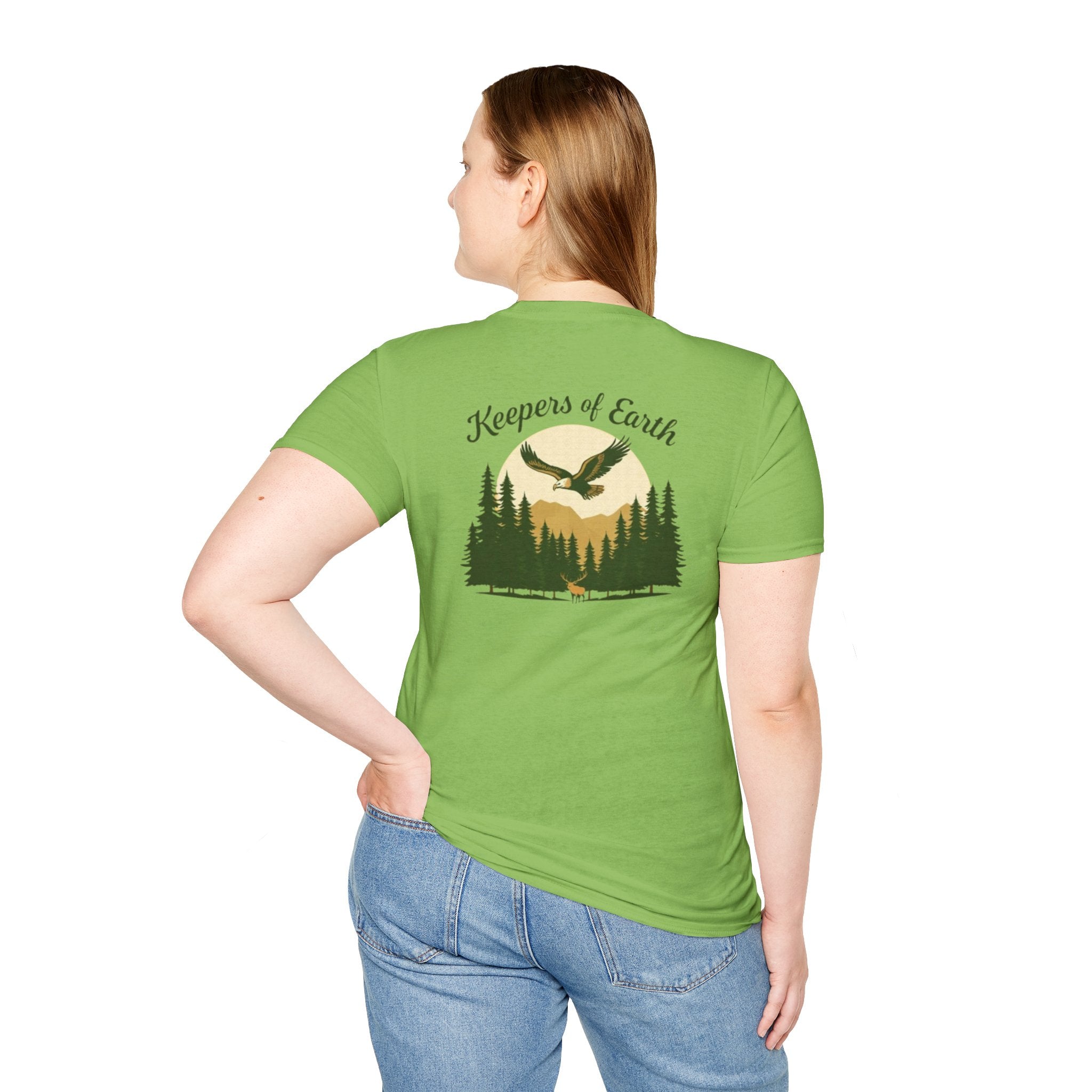 Keepers of the Earth Eagle and Elk T-shirt