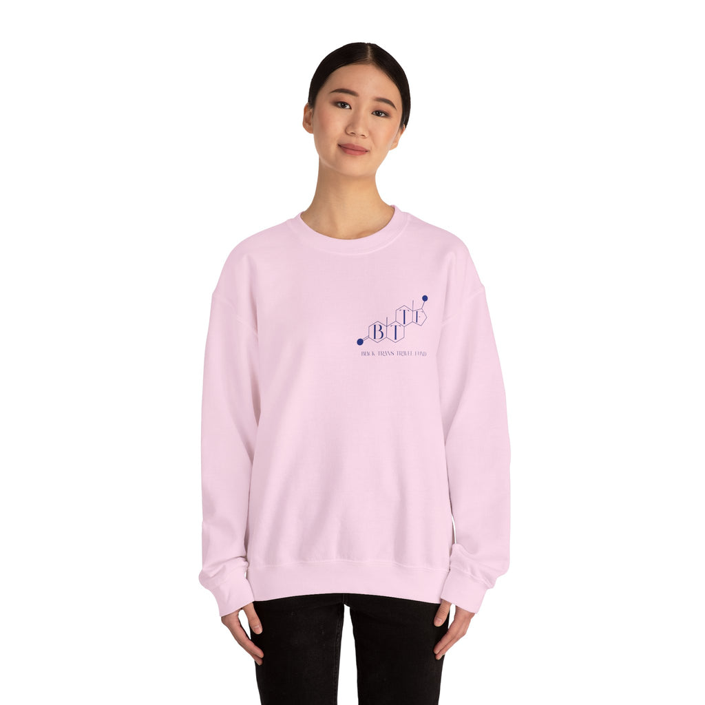BTTF - Black Trans Travel Fund Unisex Crewneck Sweatshirt