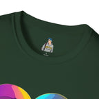 Rainbow Skeleton Love is Deeper Than Skin T-Shirt | Unisex Casual Tee