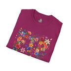 Floral 'FTP' Graphic T-Shirt