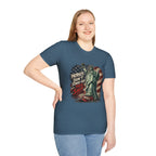 Patriots Don’t Stand For This T-Shirt — Statue of Liberty & Distressed Flag Graphic