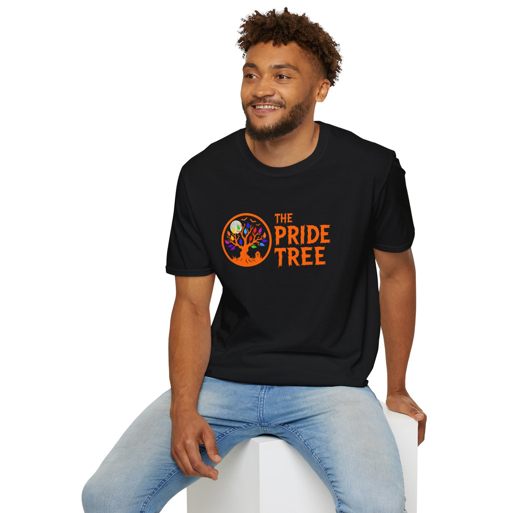 Orange Halloween Logo Pride Tree T-Shirt