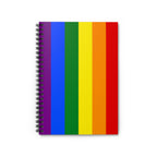 Rainbow Spiral Notebook Ruled Line Journal for Creativity and Inspiration