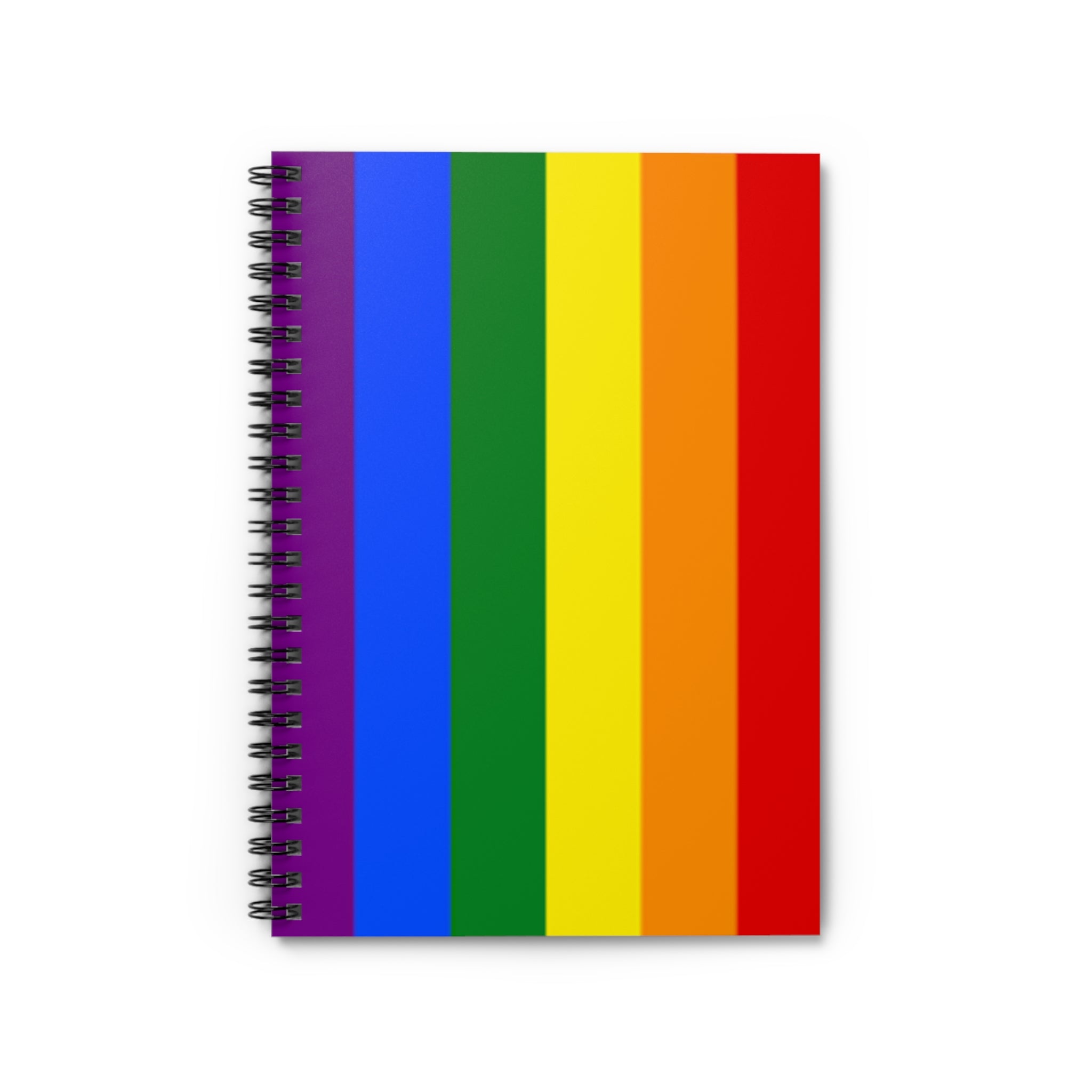 Rainbow Spiral Notebook Ruled Line Journal for Creativity and Inspiration