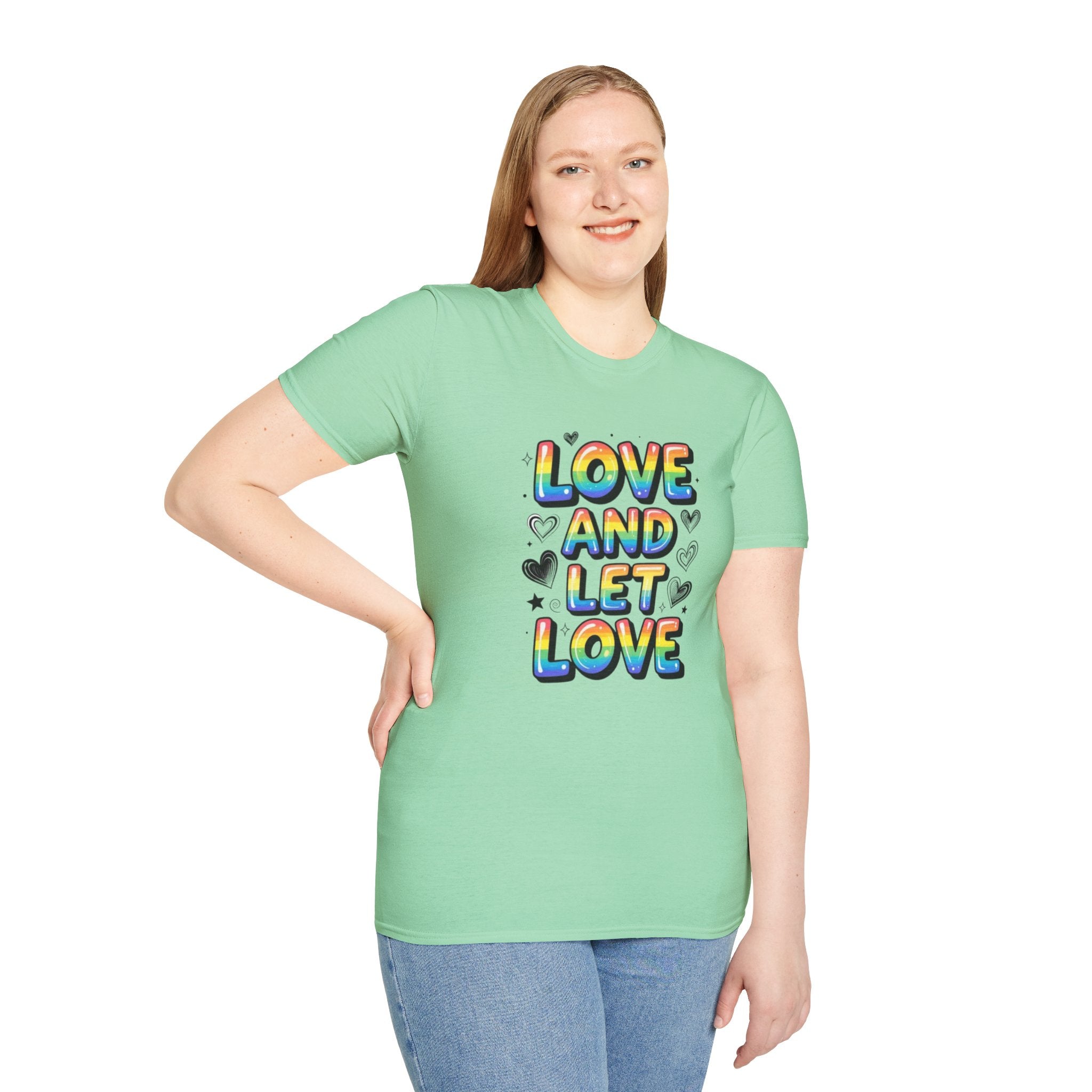 Love & Let Love Inspirational T-Shirt