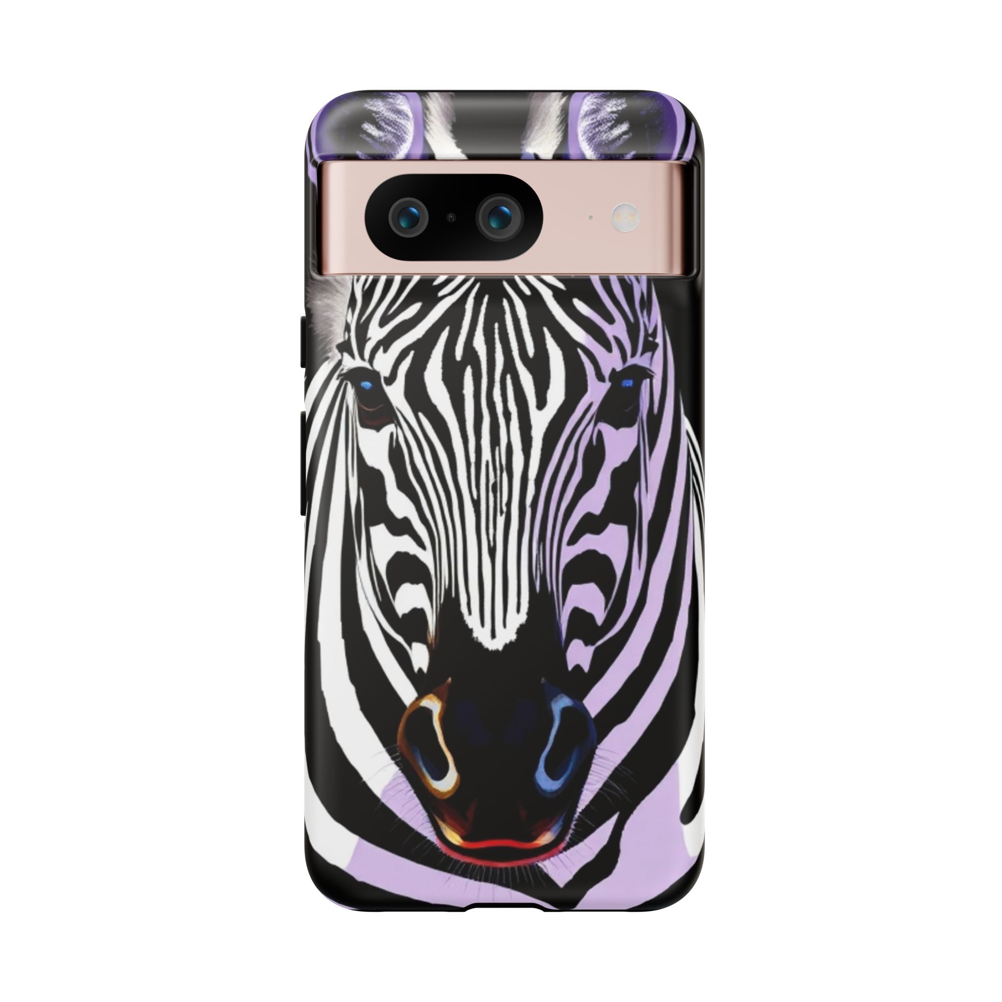 Android OR iPhone Compatible Cases - Zebra Design - Unique Tough Cases