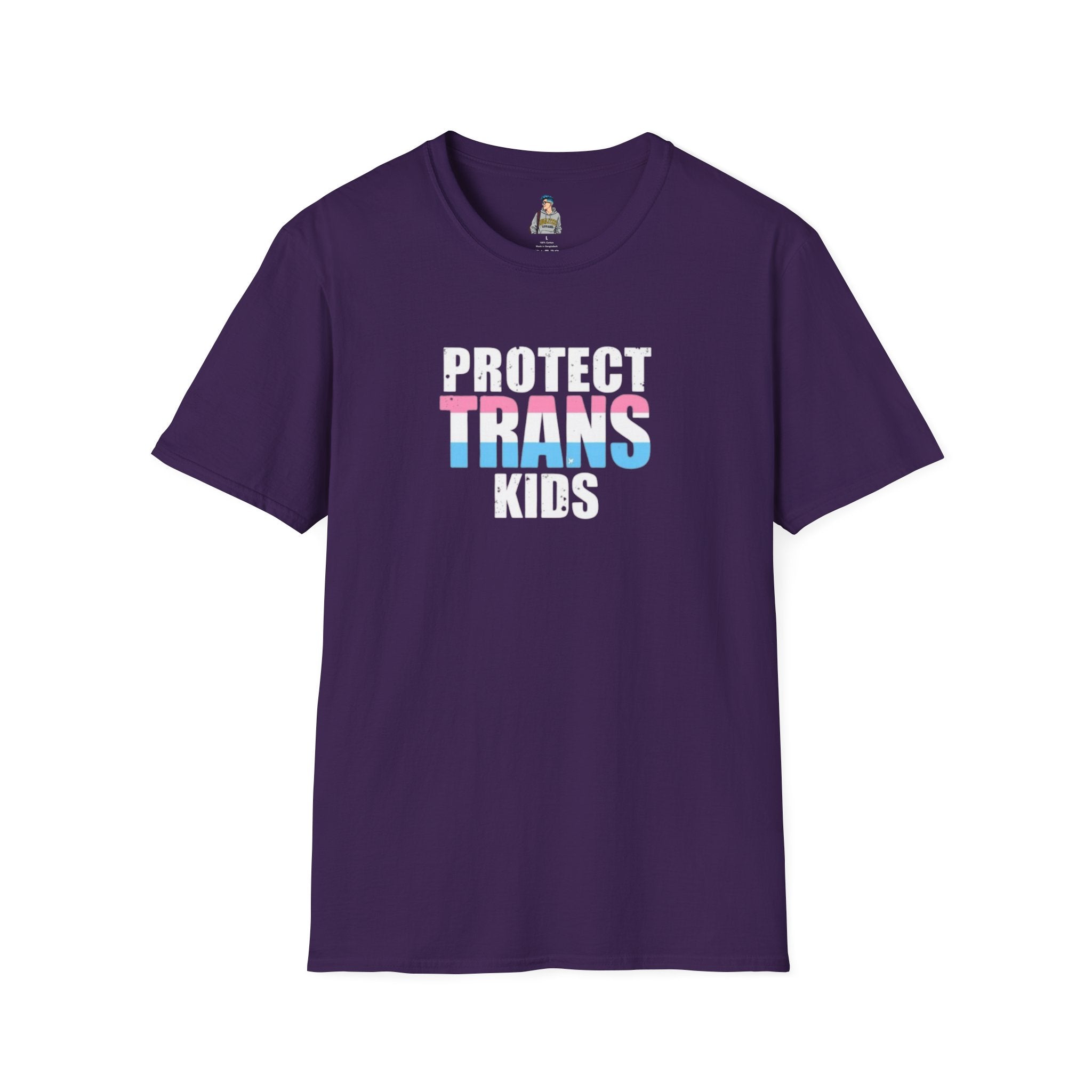 Unisex Softstyle T-Shirt - PROTECT TRANS KIDS