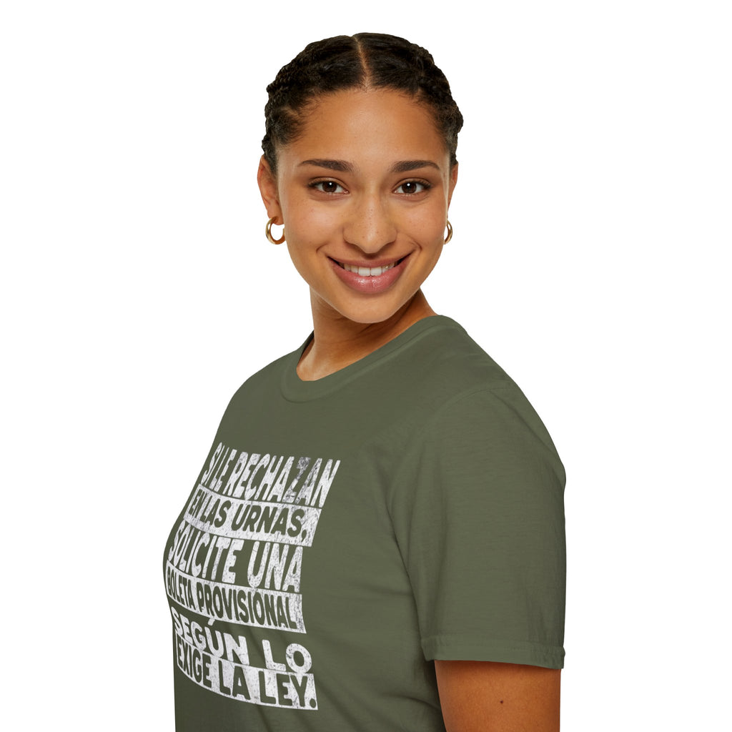 Know Your Rights Voting Spanish T-Shirt
