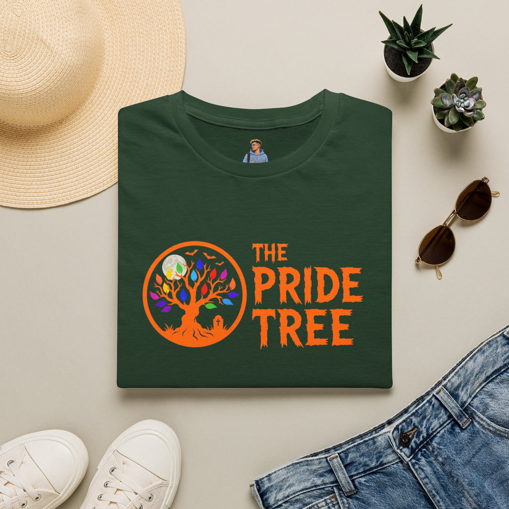 Orange Halloween Logo Pride Tree T-Shirt