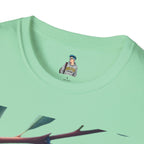 Trans Caterpillar to Butterfly Graphic T-Shirt