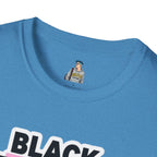 Unisex Softstyle T-Shirt - Black Trans Lives Matter Statement Tee