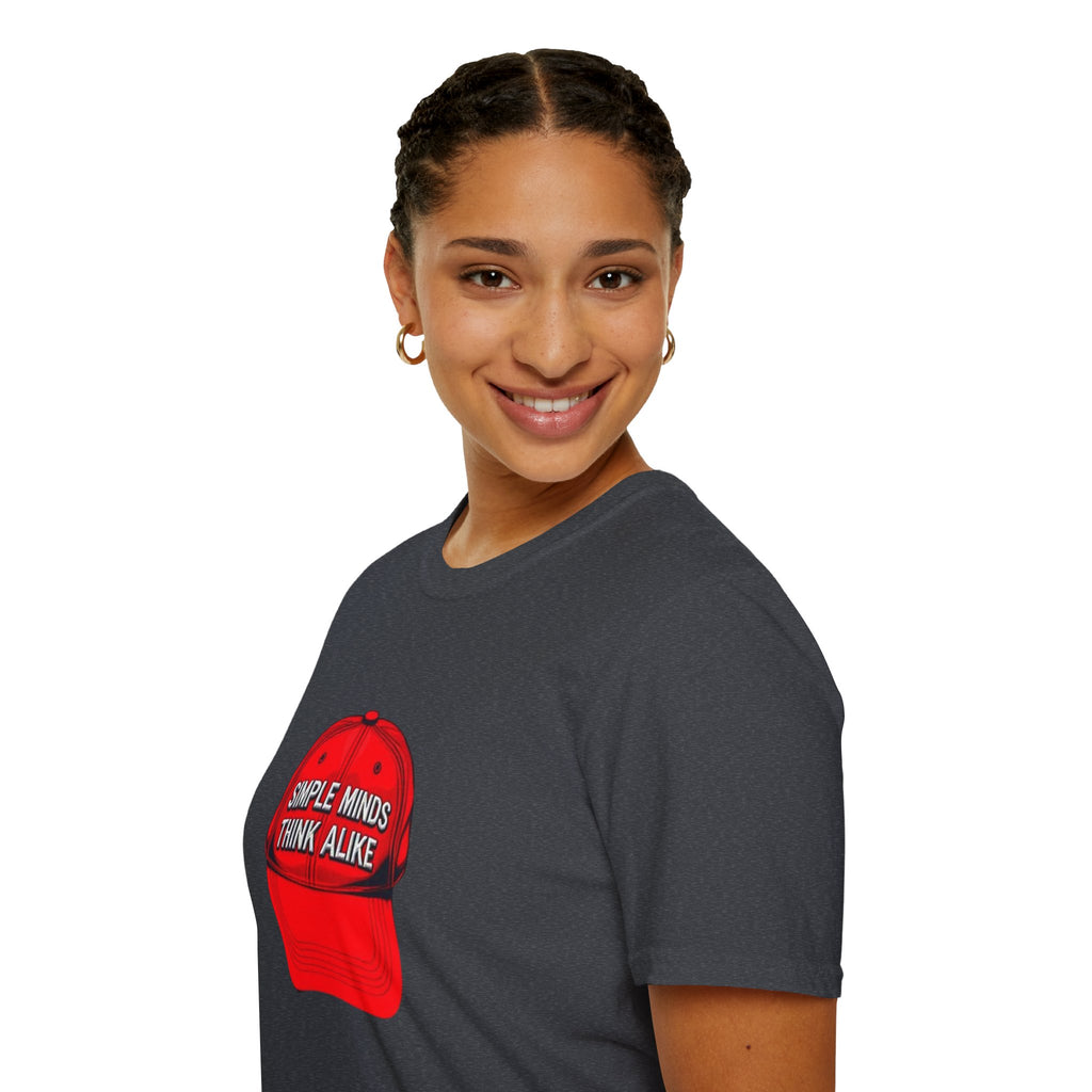 Simple Minds Think Alike T-Shirt' & 'Make America Think Again' Graphic Tee